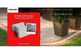 <b>Dro–Bet Sp.z o.o. (OFERTA) <br>KOSTKA BRUKOWA - najwyższej jakości! <br>W ofercie również - silikaty, beton<br> (PRODUCENT - NAJNIŻSZE CENY)</b>