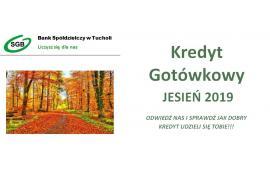 <b>BS TUCHOLA<br>Kredyt gotówkowy - JESIEŃ 2019`</b>