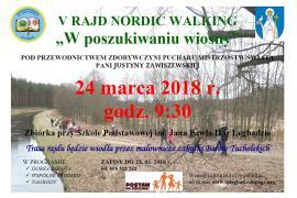 <b>V Rajd Nordic Walking `W poszukiwaniu wiosny`</b>