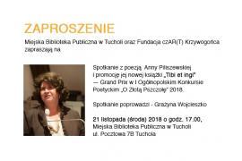 <b>Promocja nowej książki Anny Piliszewskiej</b>