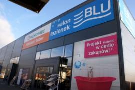 <b>Salon łazienek BLU<br> Grupa FACHOWIEC - podłogi, drzwi<br>Nowy obiekt: 1000 m2 powierzchni <br>– zapraszamy! (ZDJĘCIA)</b>